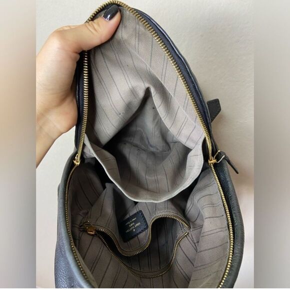 Louis Vuitton Empreinte Monogram Black Leather Backpack - Picture 7 of 9